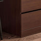 Walnut Storage Chest Modern Bedroom Storage Chest Dresser with 3 / 4 / 5 / 6 Drawers Clearhalo 'Bedroom Furniture' 'Dressers & Chests' 'dressers_chests' 'furn' 'furn_dressers_chests' 'Furniture' 5379920