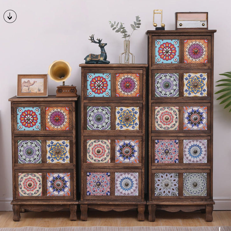 Brown Storage Chest Traditional Style Wooden Storage Chest Dresser with Drawers Clearhalo 'Bedroom Furniture' 'Dressers & Chests' 'dressers_chests' 'furn' 'furn_dressers_chests' 'Furniture' 5379953