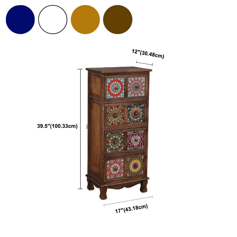 Brown Storage Chest Traditional Style Wooden Storage Chest Dresser with Drawers Clearhalo 'Bedroom Furniture' 'Dressers & Chests' 'dressers_chests' 'furn' 'furn_dressers_chests' 'Furniture' 5379989