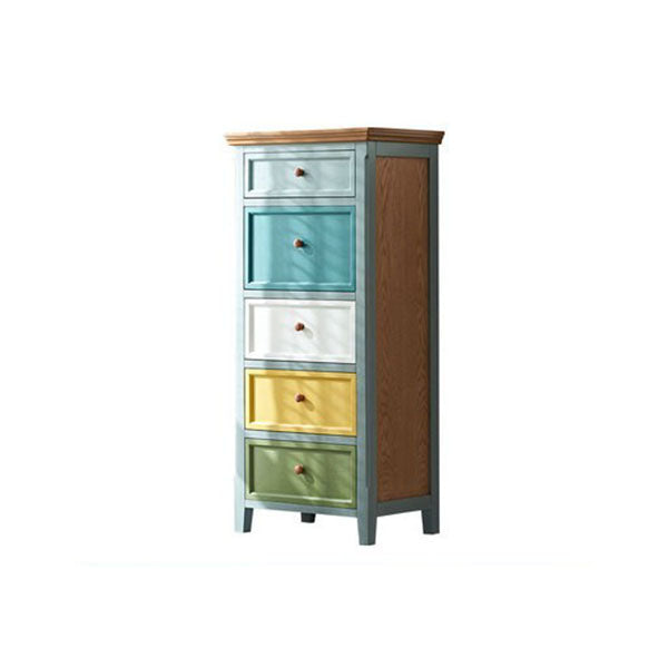 Rangement en bois coffre américain commode de rangement de style traditionnel américain avec tiroirs