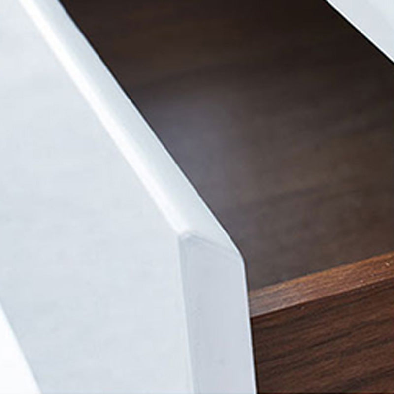 Houten bruine opbergkast moderne stijl opbergkast dressoir met laden