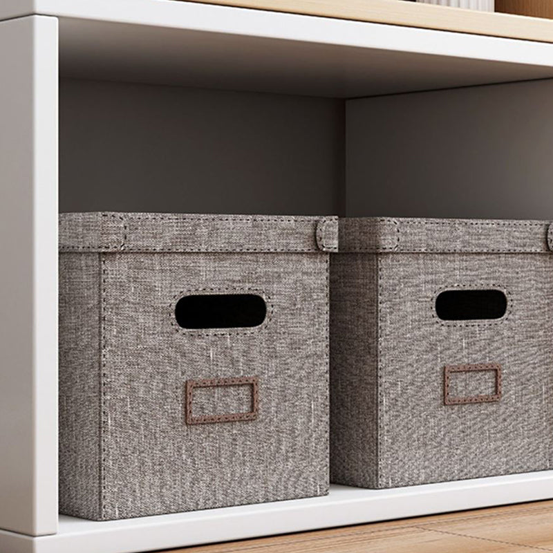 Contemporary Engineer Wood Bookshelf Open Back Bookcase,17.7"L x 7.9"W x 11"H Clearhalo 'Bookcases' 'furn' 'furn_bookcases' 'Furniture' 'Office Furniture' 5380147