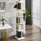 Modern Style Metal Bookshelf Open Back Bookcase for Home Office