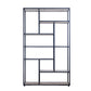 Scaffale moderno a pavimento in ferro Scaffale per libri Etagere largo 12 pollici
