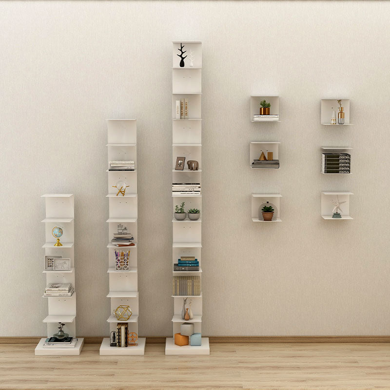 Bibliothèque géométrique en métal bibliothèque à domicile de style scandinave