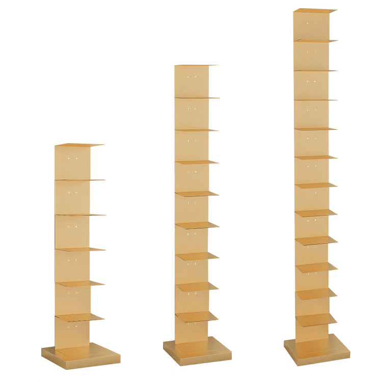 Bibliothèque géométrique en métal bibliothèque à domicile de style scandinave