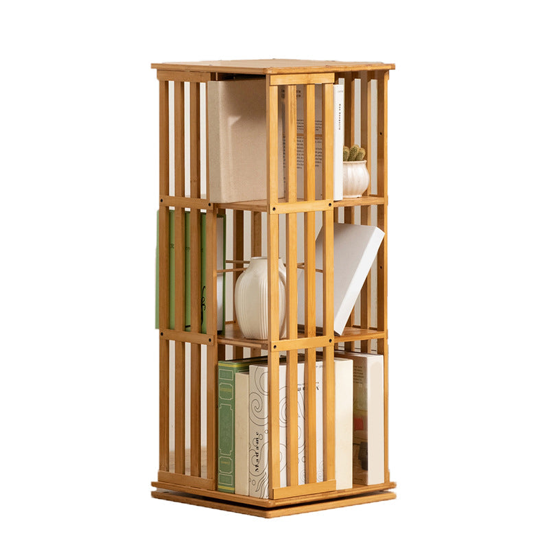 Geometrische roteerbare boekenplank Moderne stijl Studiezaal boekenplank