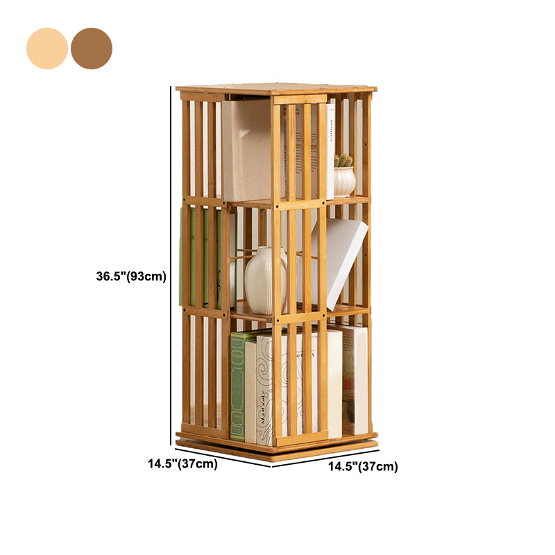 Geometrische roteerbare boekenplank Moderne stijl Studiezaal boekenplank