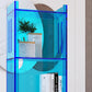 Standard Closed Back Bookshelf Scandinavian Acrylic Bookcase