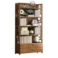 Modern Bamboo Bookcase Standard 11-inch Wide Home Book Shelf
