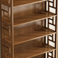 Modern Bamboo Bookcase Standard 11-inch Wide Home Book Shelf