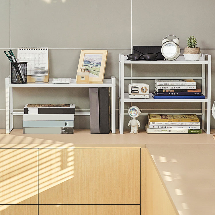 Estantería moderna de metal, estantería geométrica para cualquier habitación, 8.5 "W