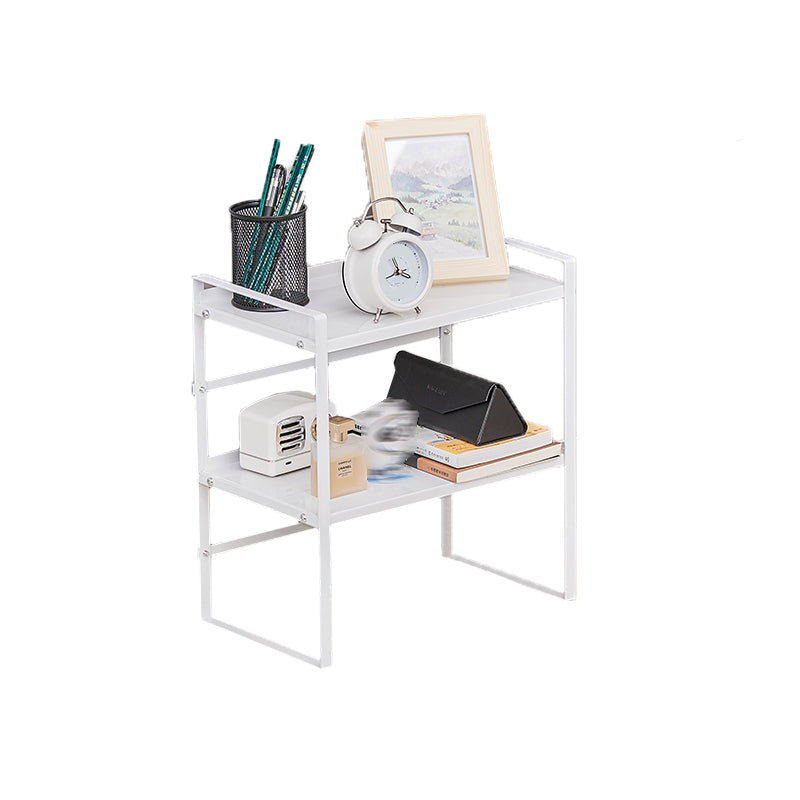 Estantería moderna de metal, estantería geométrica para cualquier habitación, 8.5 "W