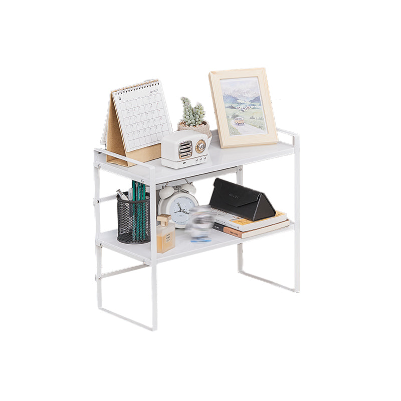 Estantería moderna de metal, estantería geométrica para cualquier habitación, 8.5 "W