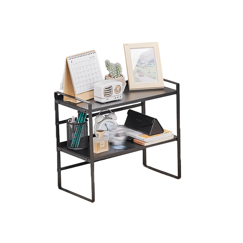 Estantería moderna de metal, estantería geométrica para cualquier habitación, 8.5 "W