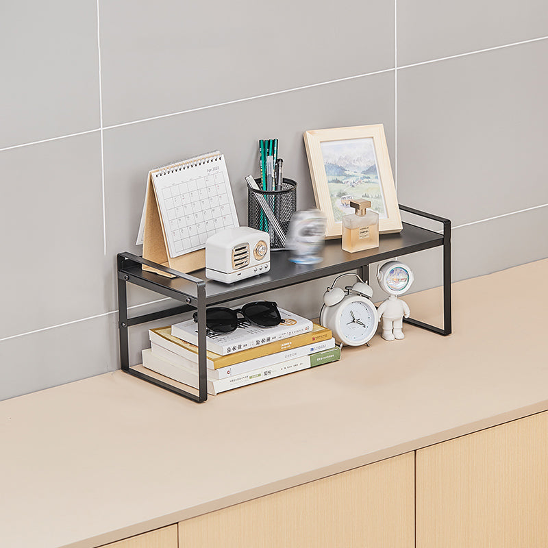 Estantería moderna de metal, estantería geométrica para cualquier habitación, 8.5 "W