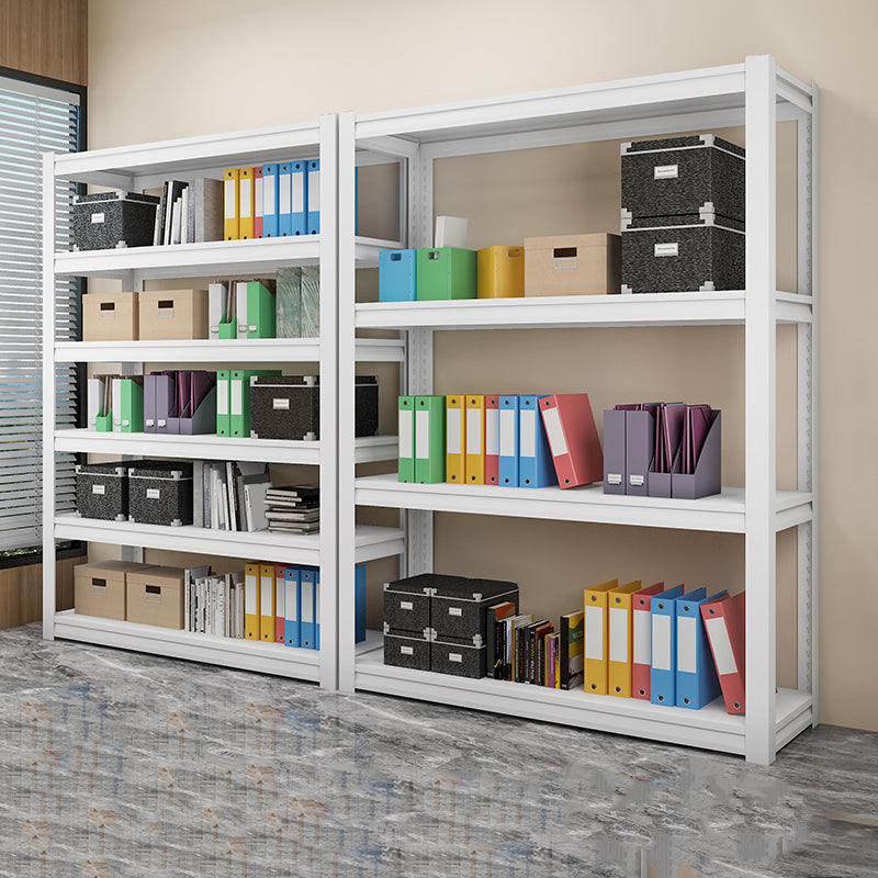 Open Metal Bookshelf Modern Home Office Rectangular Bookcase Clearhalo 'Bookcases' 'furn' 'furn_bookcases' 'Furniture' 'Office Furniture' 5380503