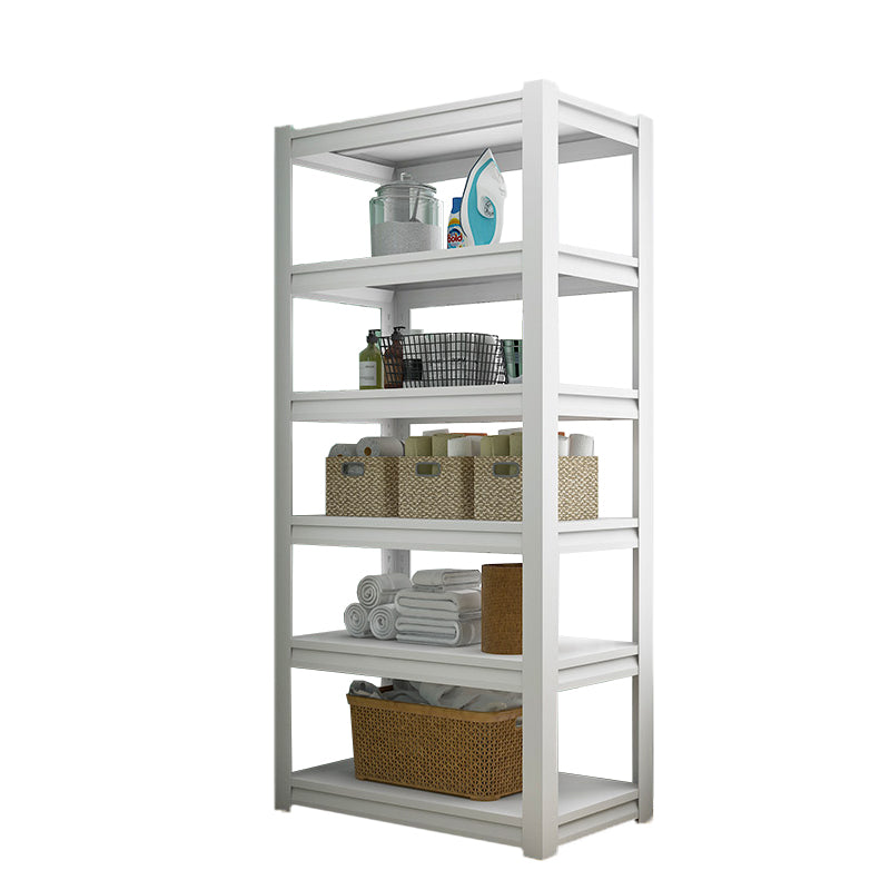 Open Metal Bookshelf Modern Home Office Rectangular Bookcase 47"L x 16"W x 63"H 6 Clearhalo 'Bookcases' 'furn' 'furn_bookcases' 'Furniture' 'Office Furniture' 5380505