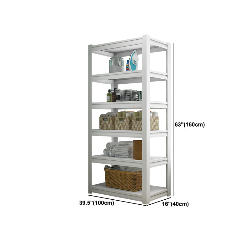 Open Metal Bookshelf Modern Home Office Rectangular Bookcase Clearhalo 'Bookcases' 'furn' 'furn_bookcases' 'Furniture' 'Office Furniture' 5380527
