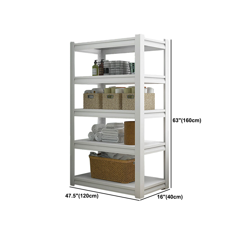 Open Metal Bookshelf Modern Home Office Rectangular Bookcase Clearhalo 'Bookcases' 'furn' 'furn_bookcases' 'Furniture' 'Office Furniture' 5380529