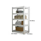 Open Metal Bookshelf Modern Home Office Rectangular Bookcase Clearhalo 'Bookcases' 'furn' 'furn_bookcases' 'Furniture' 'Office Furniture' 5380532