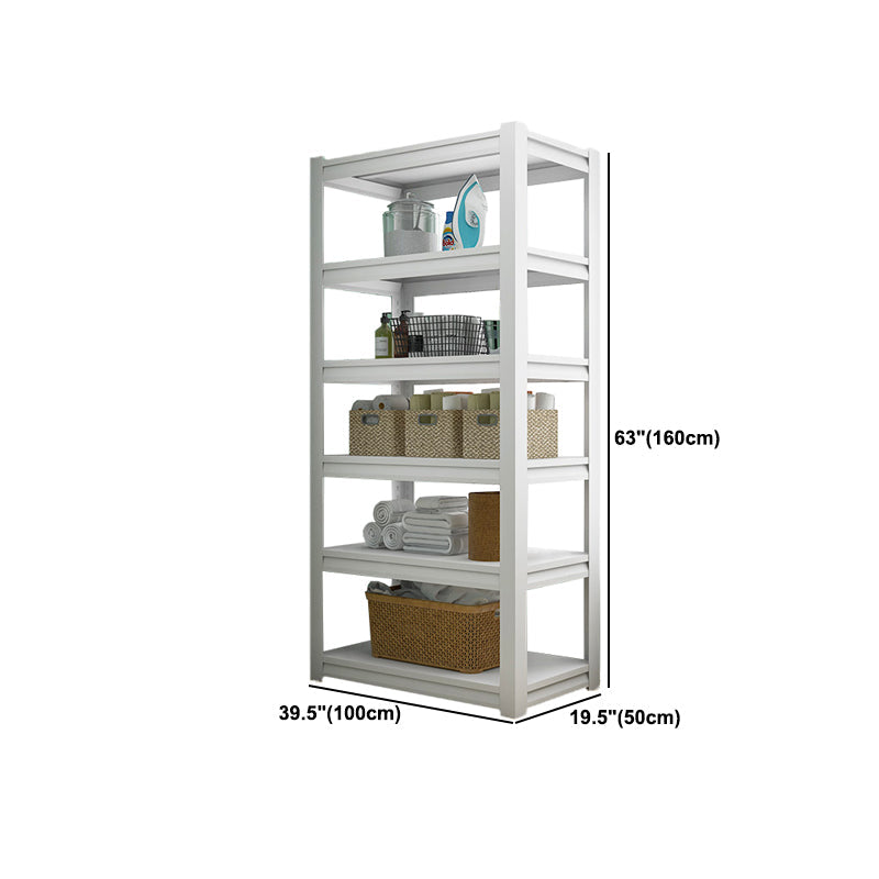 Open Metal Bookshelf Modern Home Office Rectangular Bookcase Clearhalo 'Bookcases' 'furn' 'furn_bookcases' 'Furniture' 'Office Furniture' 5380533