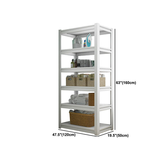 Open Metal Bookshelf Modern Home Office Rectangular Bookcase Clearhalo 'Bookcases' 'furn' 'furn_bookcases' 'Furniture' 'Office Furniture' 5380536