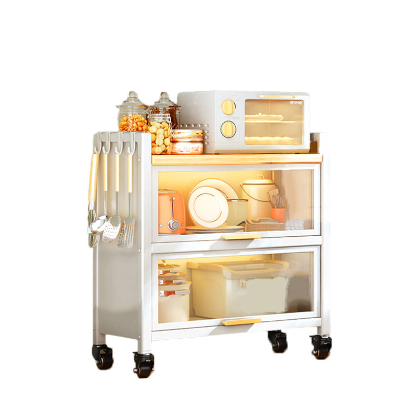 Bibliothèque en métal, 14,5 "W, étagères géométriques à bibliothèque multiples