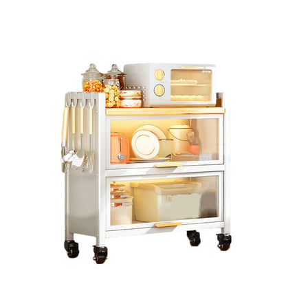 Bibliothèque en métal, 14,5 "W, étagères géométriques à bibliothèque multiples