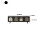 19.69 "H TV Stand State chiuso Console TV in stile industriale con porte