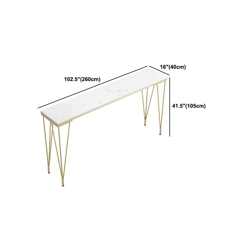 Tavolo da pranzo in pietra tavolo rettangolo glam tavolo con piedistallo a 4 gambe per sala da pranzo