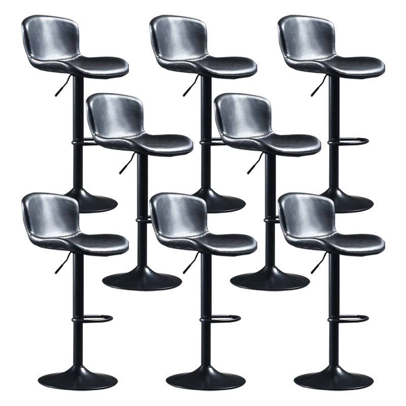 Einstellbarer Innenhocker mit Wirbelstuhl mit schwenkbarem Lederstuhl Stuhl