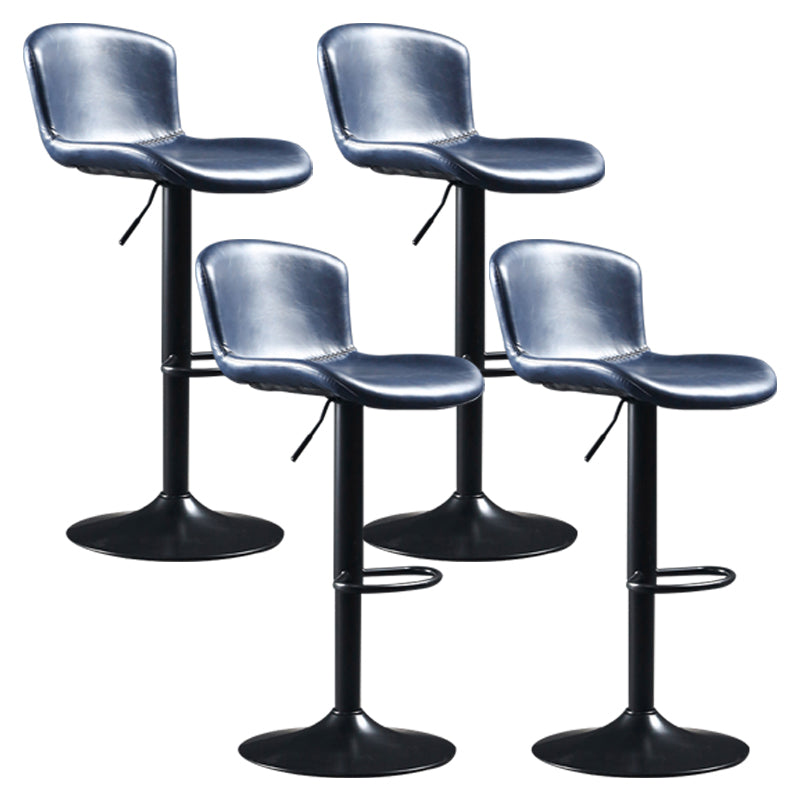 Einstellbarer Innenhocker mit Wirbelstuhl mit schwenkbarem Lederstuhl Stuhl