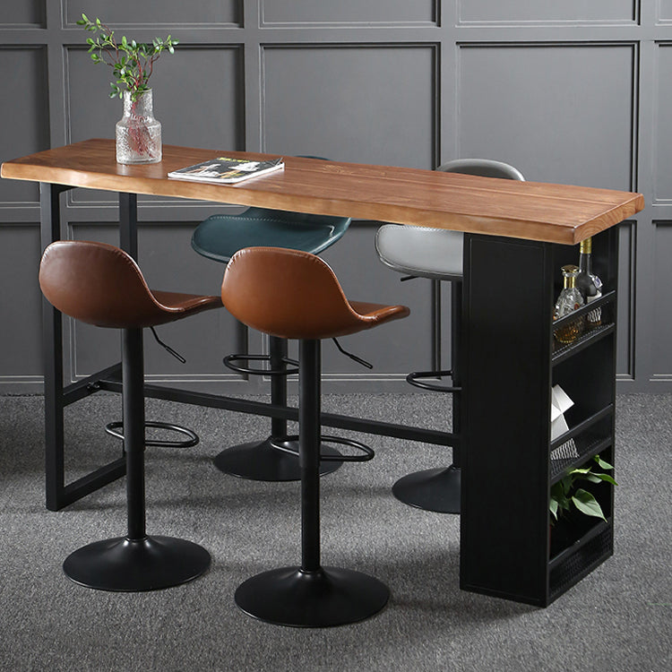 Einstellbarer Innenhocker mit Wirbelstuhl mit schwenkbarem Lederstuhl Stuhl