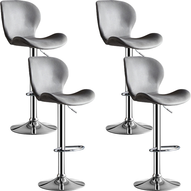 キッチン用の金属製の脚を備えたモダンなリフト可能なバースツール金属カウンターバースツール