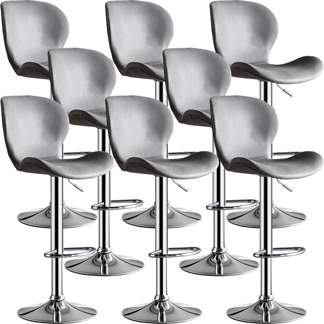 キッチン用の金属製の脚を備えたモダンなリフト可能なバースツール金属カウンターバースツール