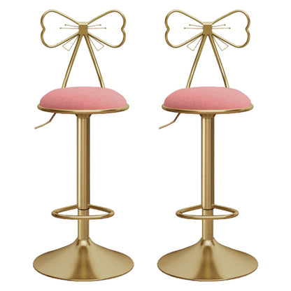 布張りのバースツール調整可能な高さスカンジナビアのカウンターハイトスツール