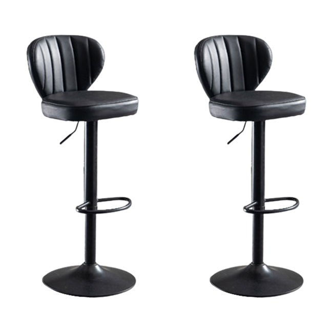 Taburete de bar elevable moderno, taburete de bar de metal con patas de metal para restaurante