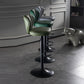 Taburete de bar elevable moderno, taburete de bar de metal con patas de metal para restaurante