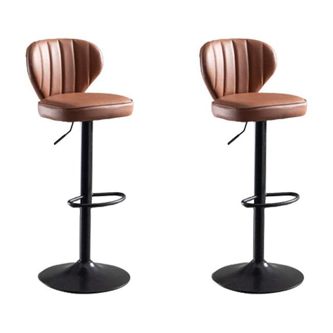 Taburete de bar elevable moderno, taburete de bar de metal con patas de metal para restaurante
