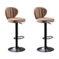 Taburete de bar elevable moderno, taburete de bar de metal con patas de metal para restaurante