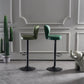 Taburete de bar elevable moderno, taburete de bar de metal con patas de metal para restaurante
