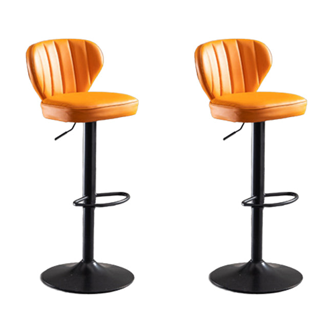 Taburete de bar elevable moderno, taburete de bar de metal con patas de metal para restaurante