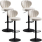 Taburete de bar elevable moderno, taburete de bar de metal con patas de metal para restaurante