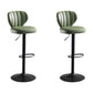 Taburete de bar elevable moderno, taburete de bar de metal con patas de metal para restaurante