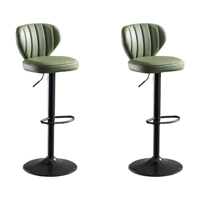 Taburete de bar elevable moderno, taburete de bar de metal con patas de metal para restaurante