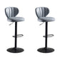 Taburete de bar elevable moderno, taburete de bar de metal con patas de metal para restaurante