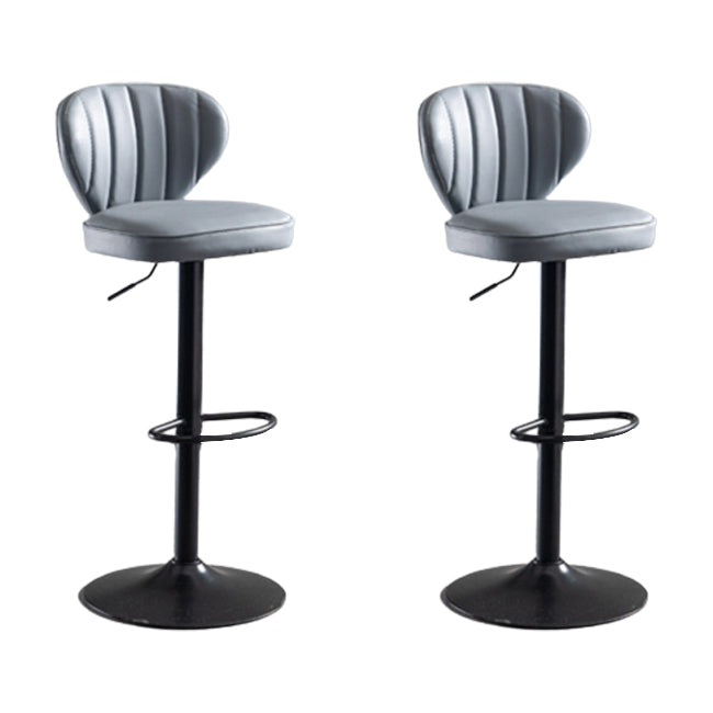 Taburete de bar elevable moderno, taburete de bar de metal con patas de metal para restaurante