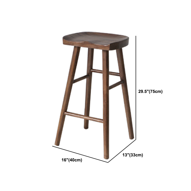 Modern Solid Wood Bar Table Set 1/4/7/9 Pieces Counter Table with Backless Stools Clearhalo 'Bar Furniture' 'furn' 'furn_home_bar_bar_sets' 'Furniture' 'Home Bars & Bar Sets' 'home_bar_bar_sets' 'Kitchen & Dining Furniture' 5381446