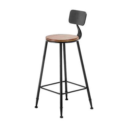 Ensemble de Table de Bar rectangulaire industriel en bois massif, 1/11 pièces, Table de comptoir avec tabourets hauts